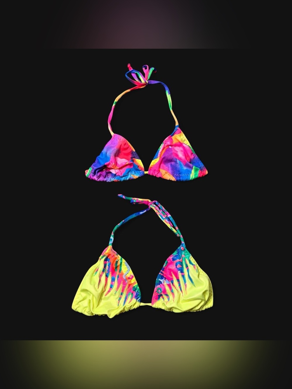 Y2K Tie Dye Bikini Top Bundle!